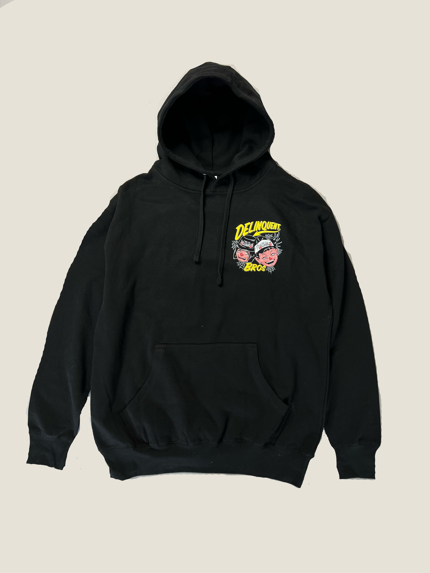 "Good times, Bad times" Hoodie in Black