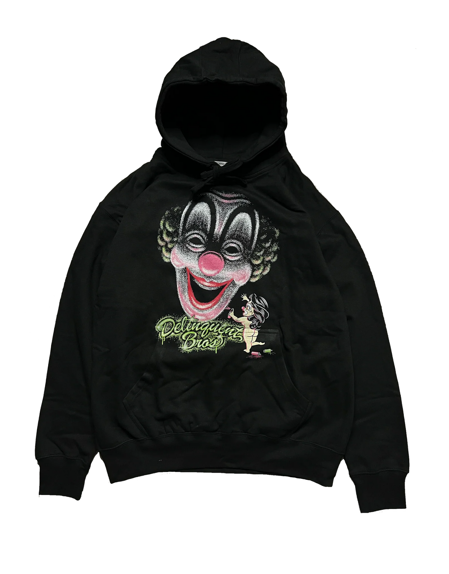 "Clown For You" Hoodie in Black