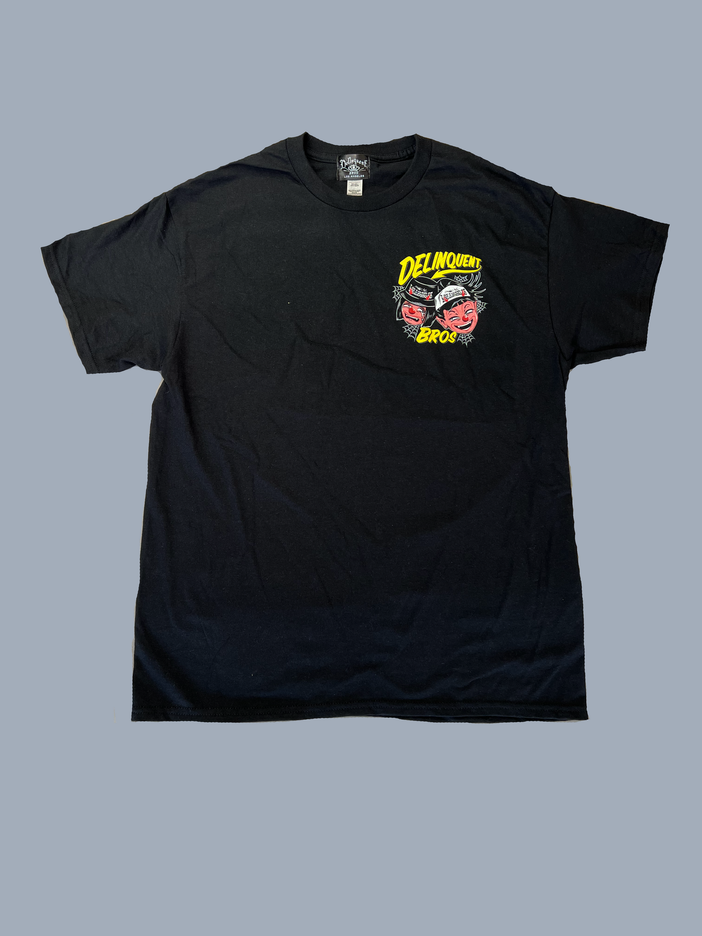 "Good times,Bad times" Tee in Black