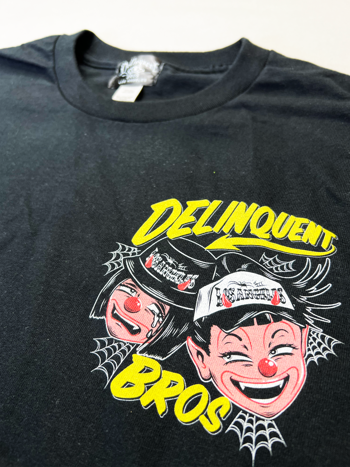 "Good times,Bad times" Tee in Black