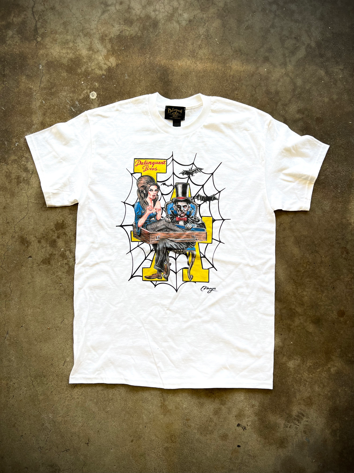 BATS Tee in White