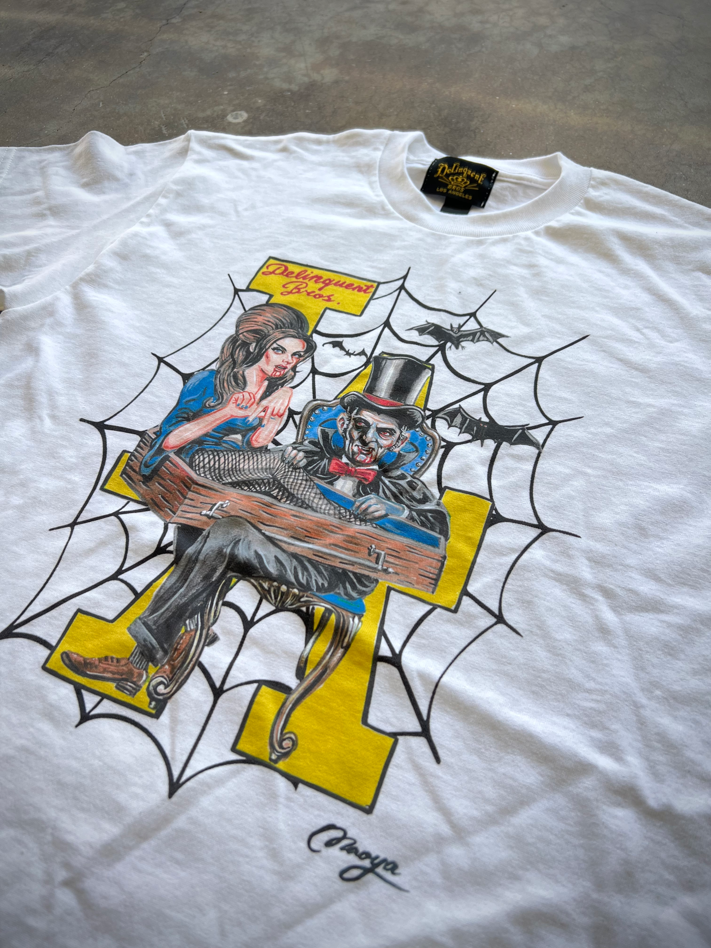 BATS Tee in White
