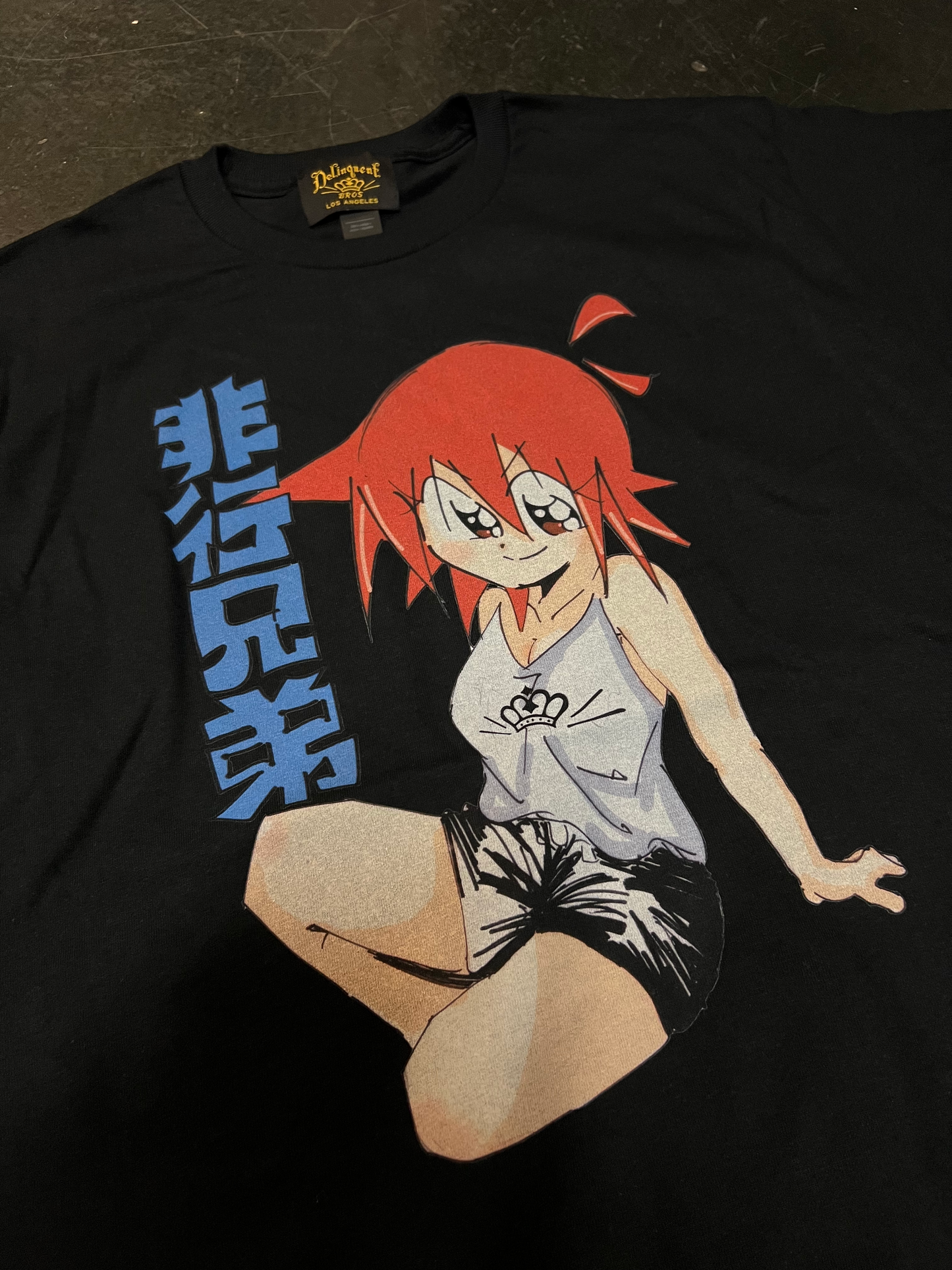 "Chiaki" Tee in Black