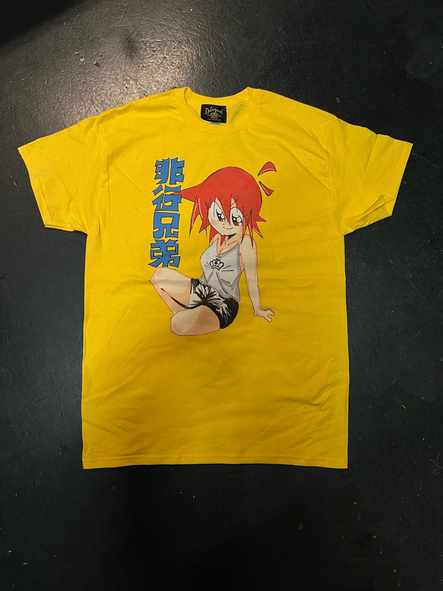 "Chiaki" Tee in Yellow
