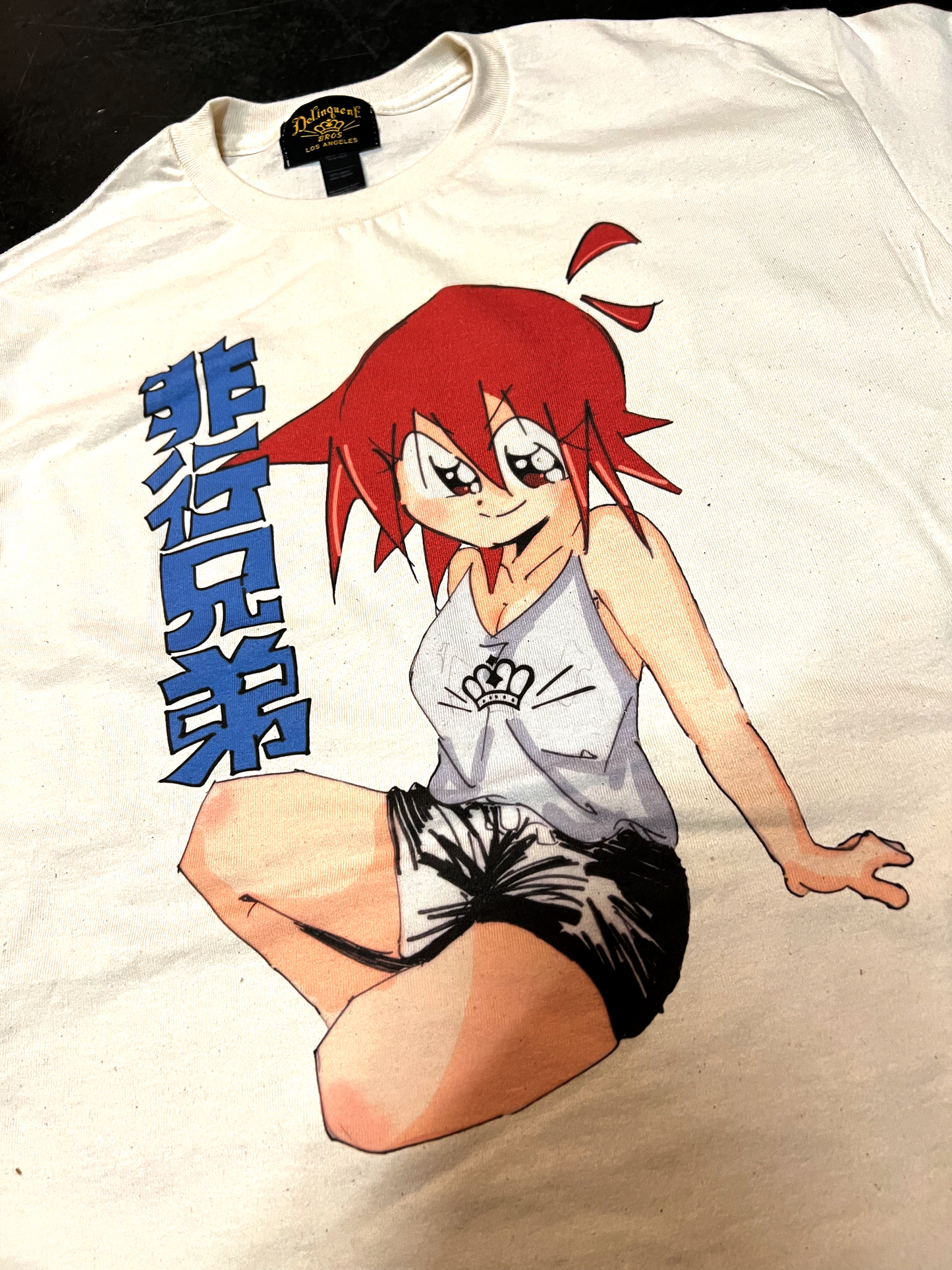 "Chiaki" Tee in Natural