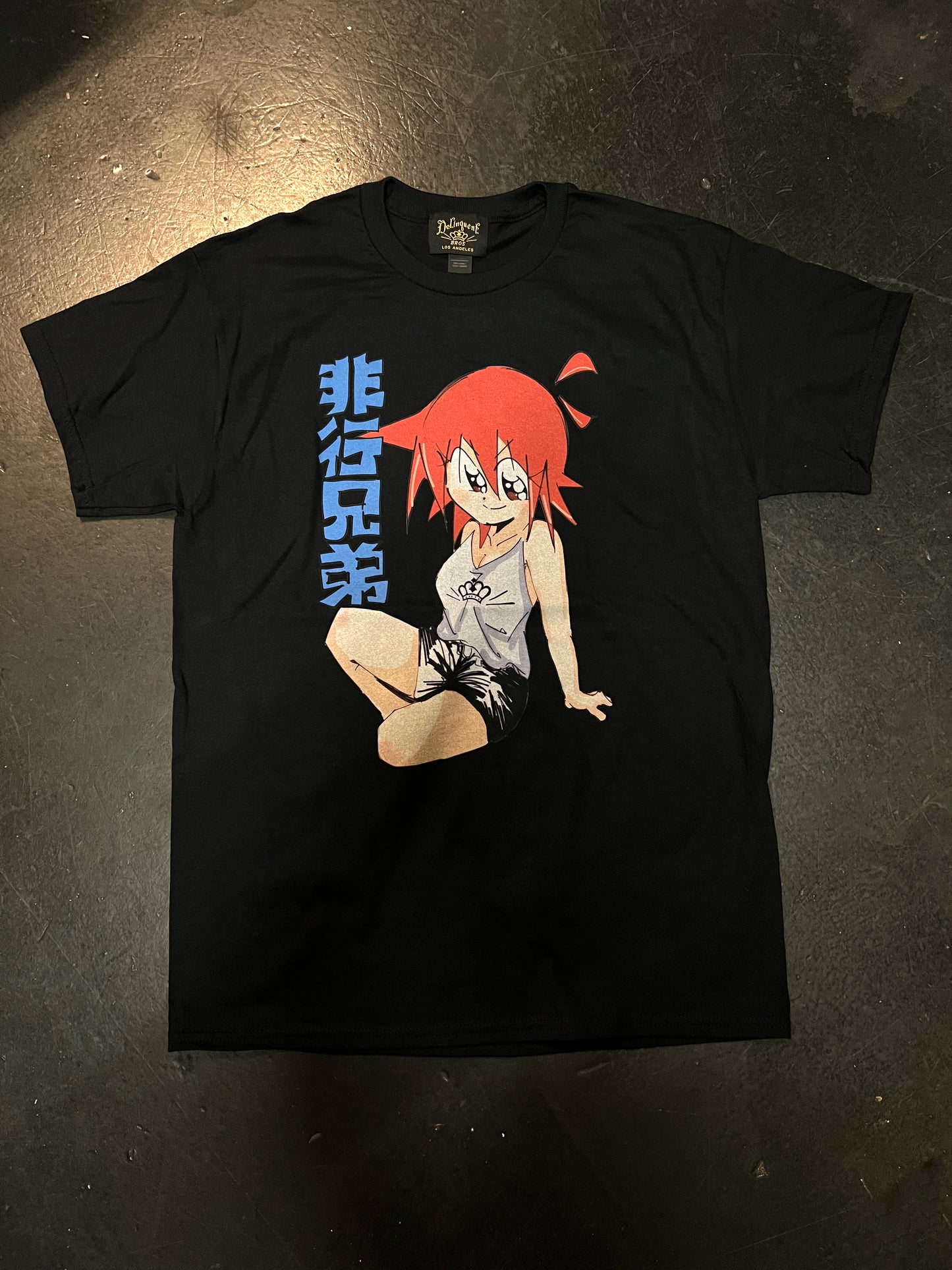 "Chiaki" Tee in Black