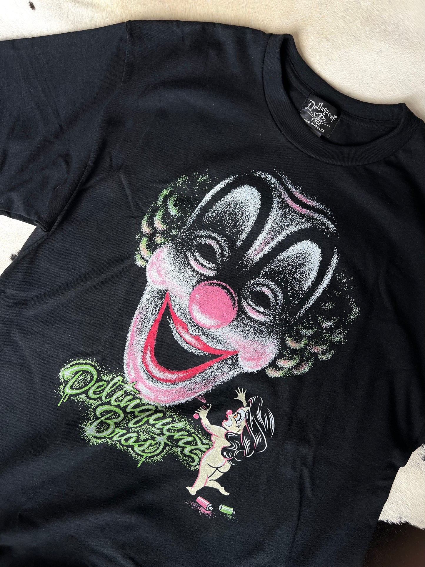 "Clown For You" Tee in Black