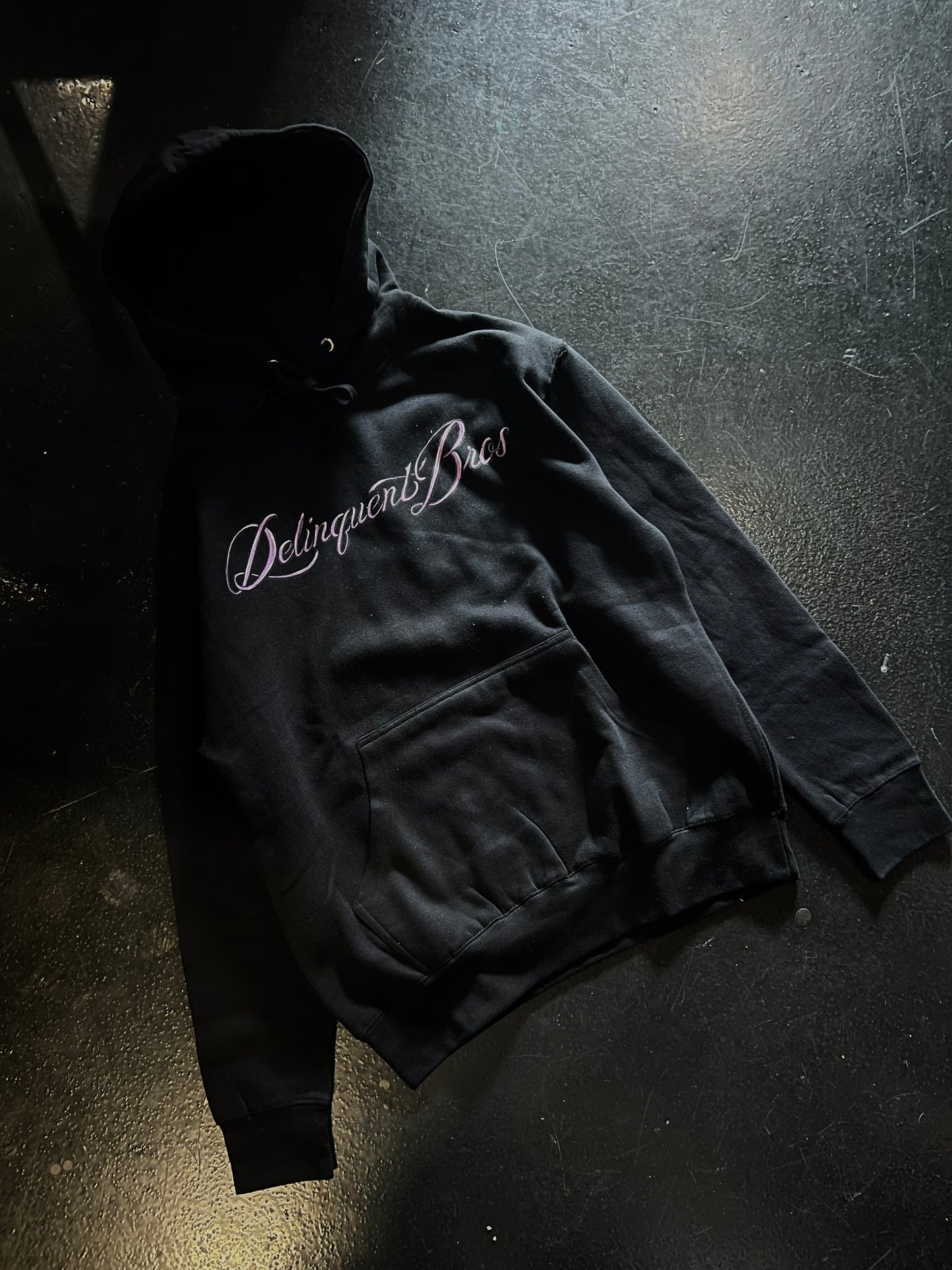 "Blue Bayou" Hoodie in Black