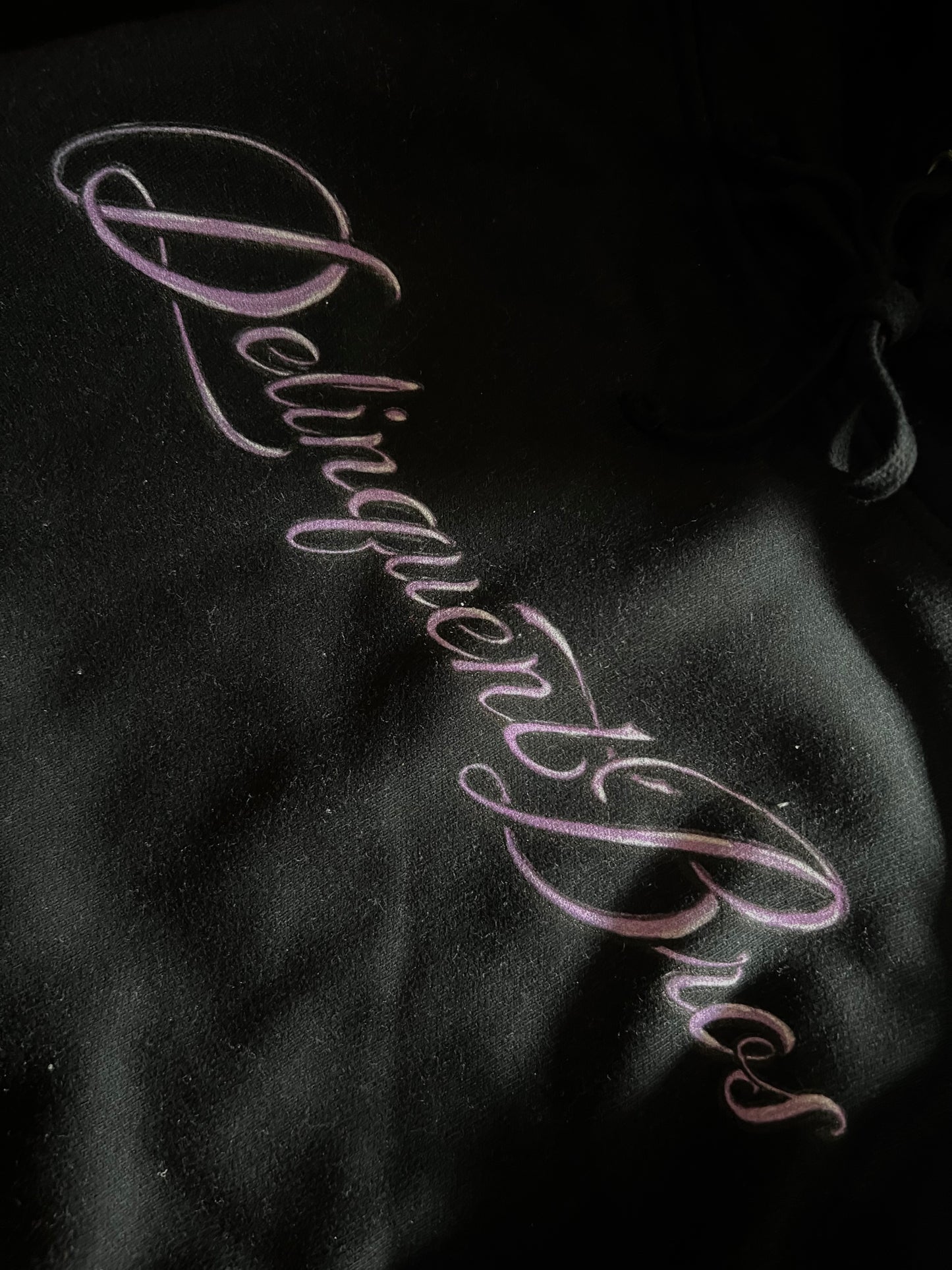"Blue Bayou" Hoodie in Black