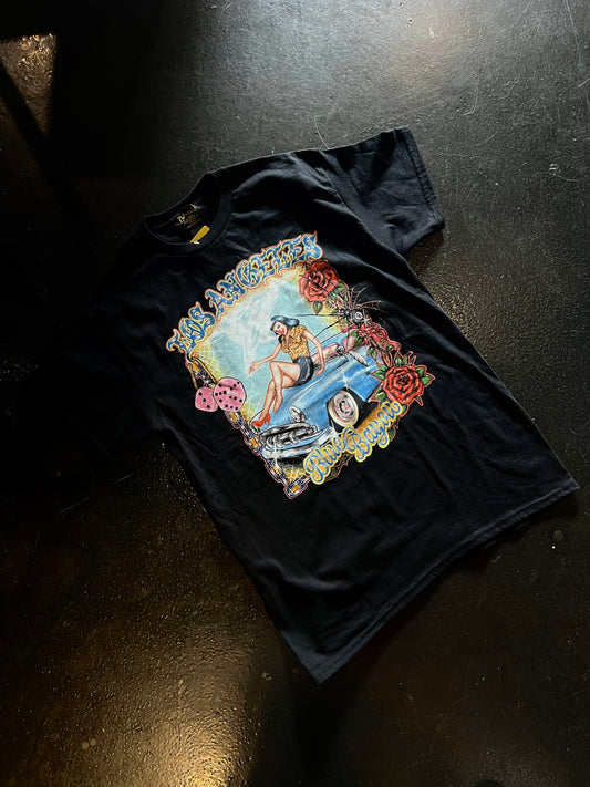 "Blue Bayou" Tee in Black