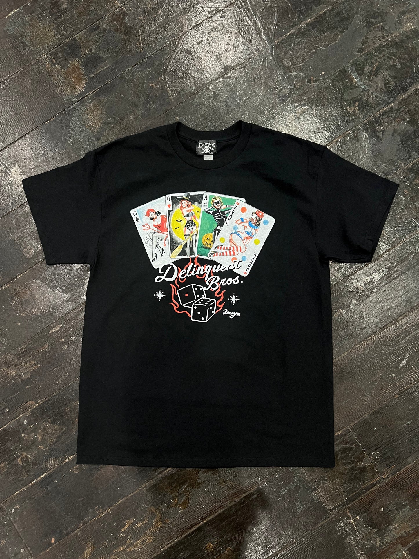 "Never Lose" Tee in Black