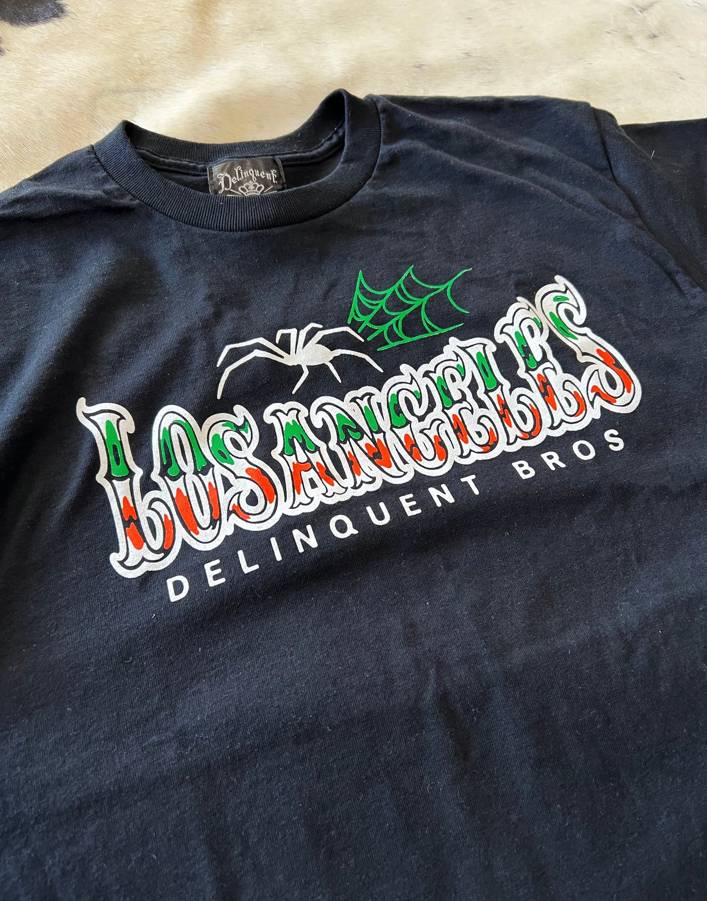Spider Tee in Black