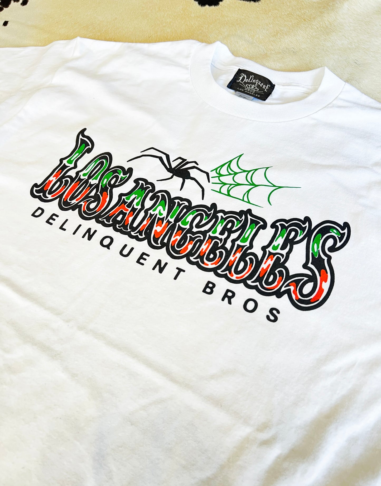Spider Tee in White