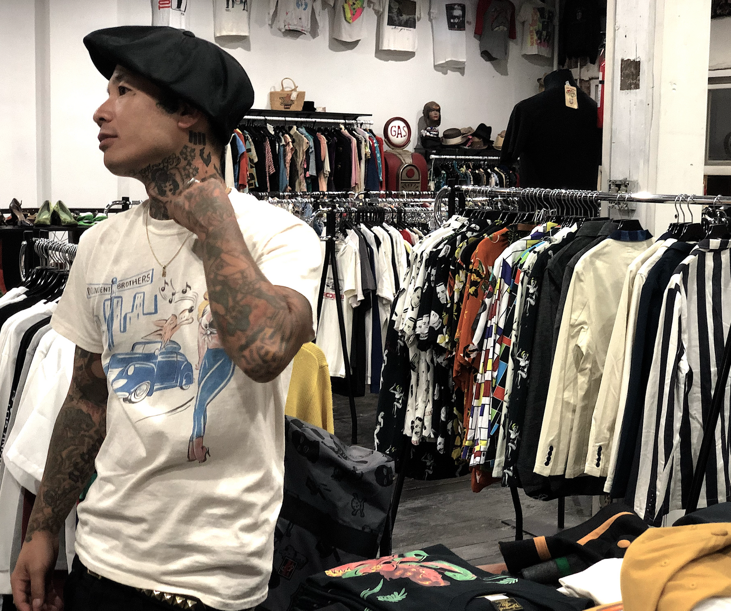 D.Bros Tee in Natural