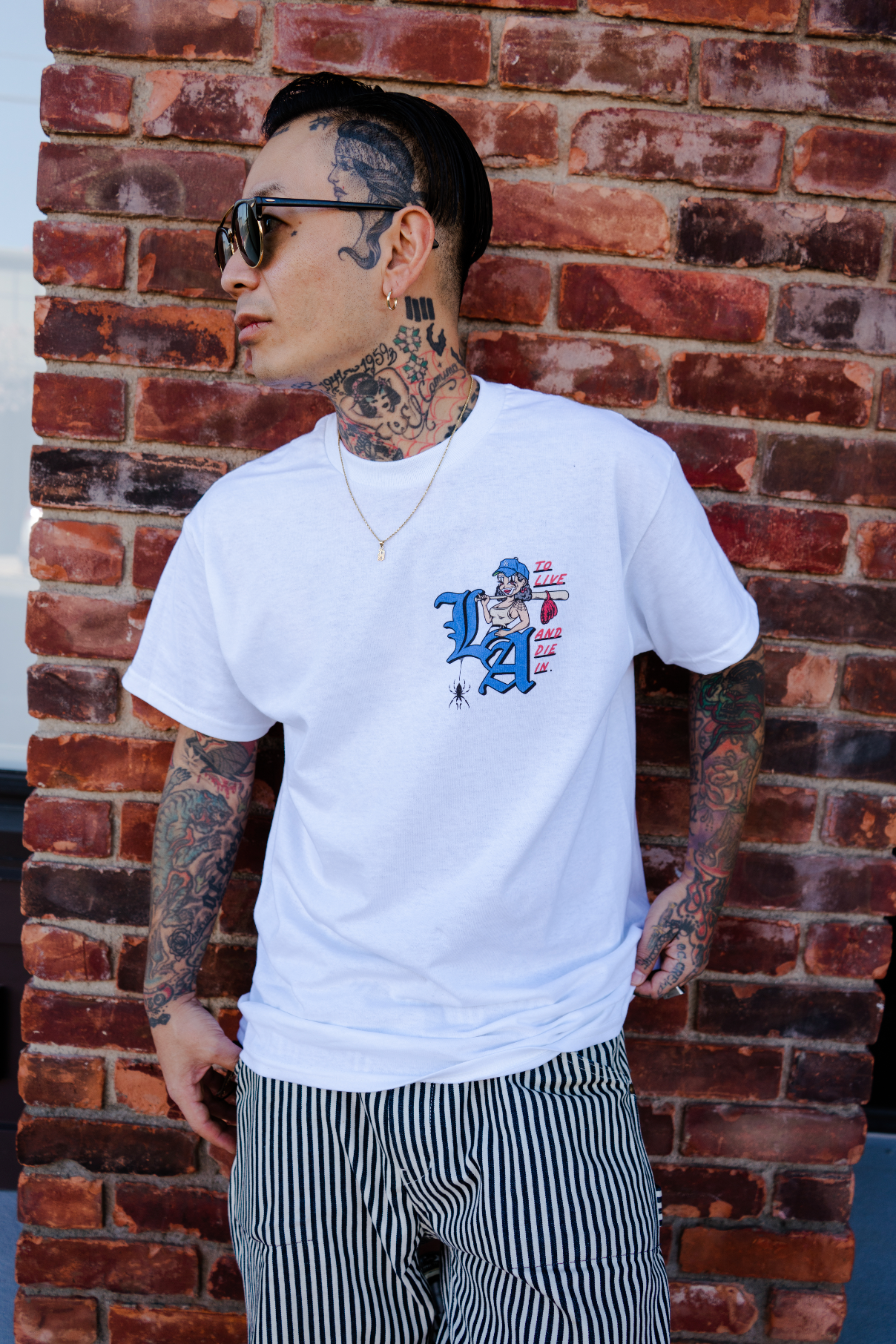 Clown Girl Tee in White