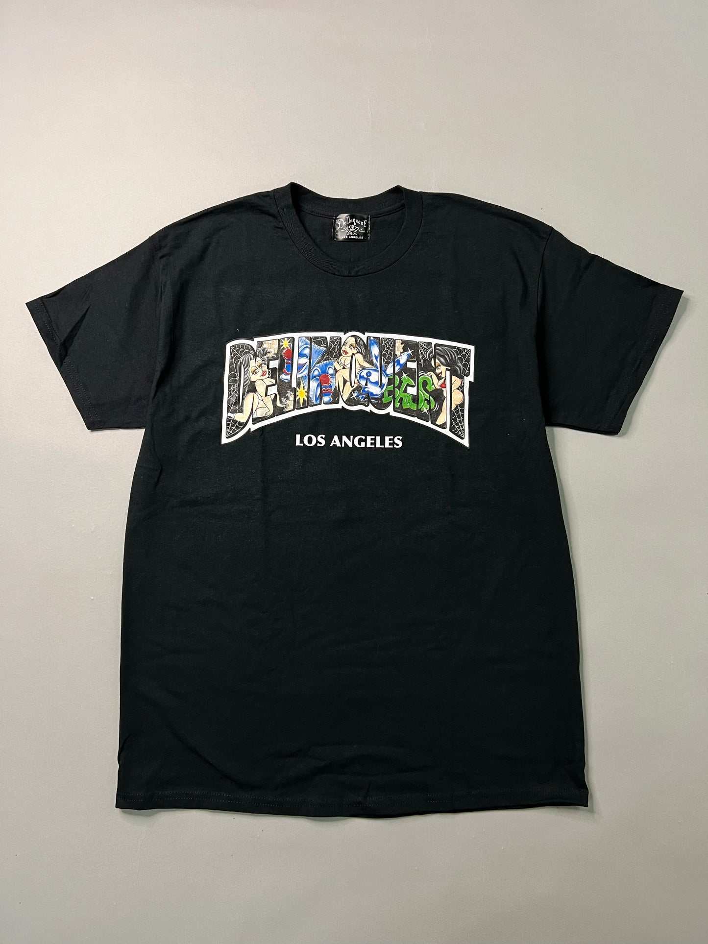 "Lost in the Old School" Tee in Black