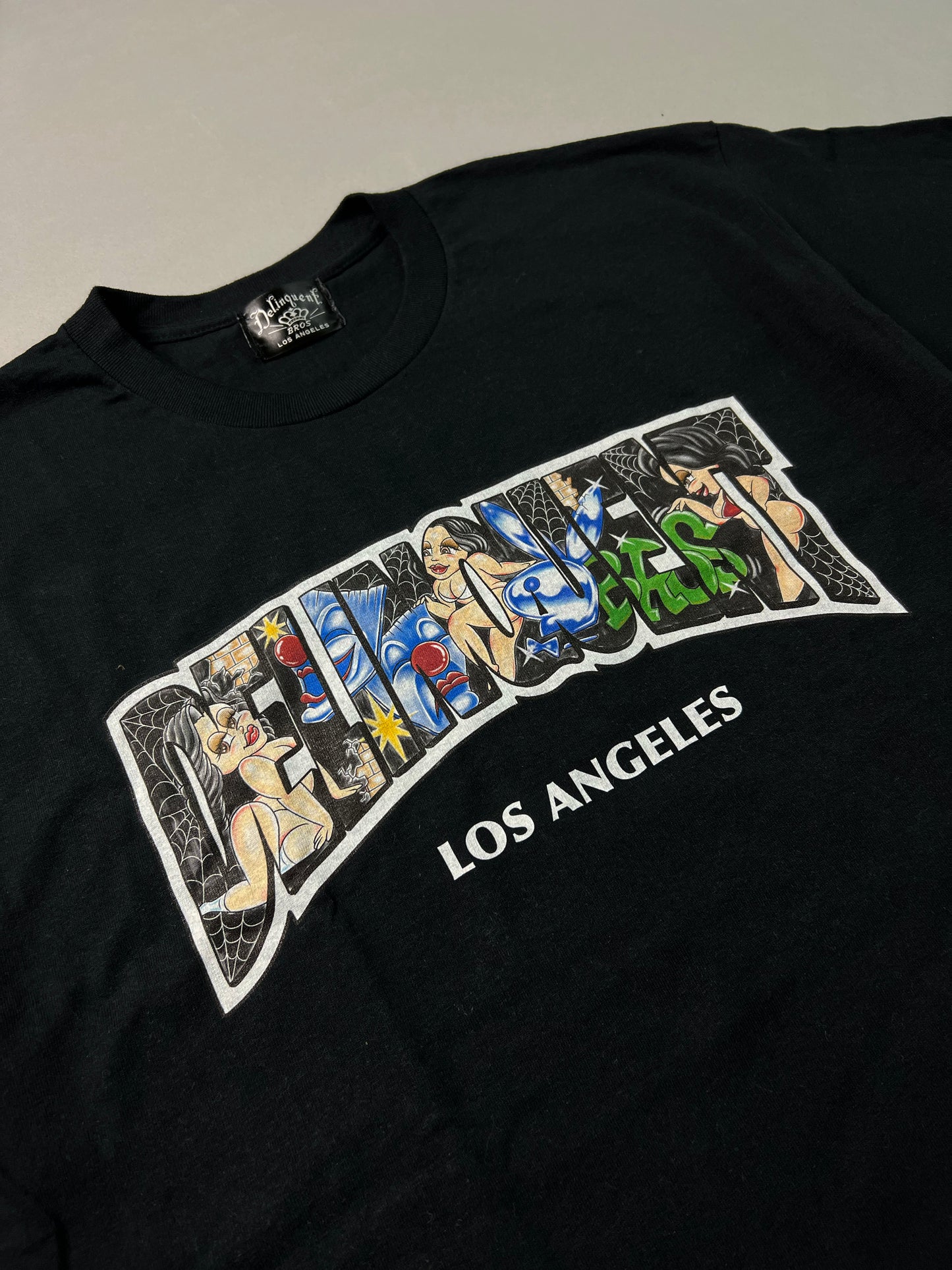 "Lost in the Old School" Tee in Black