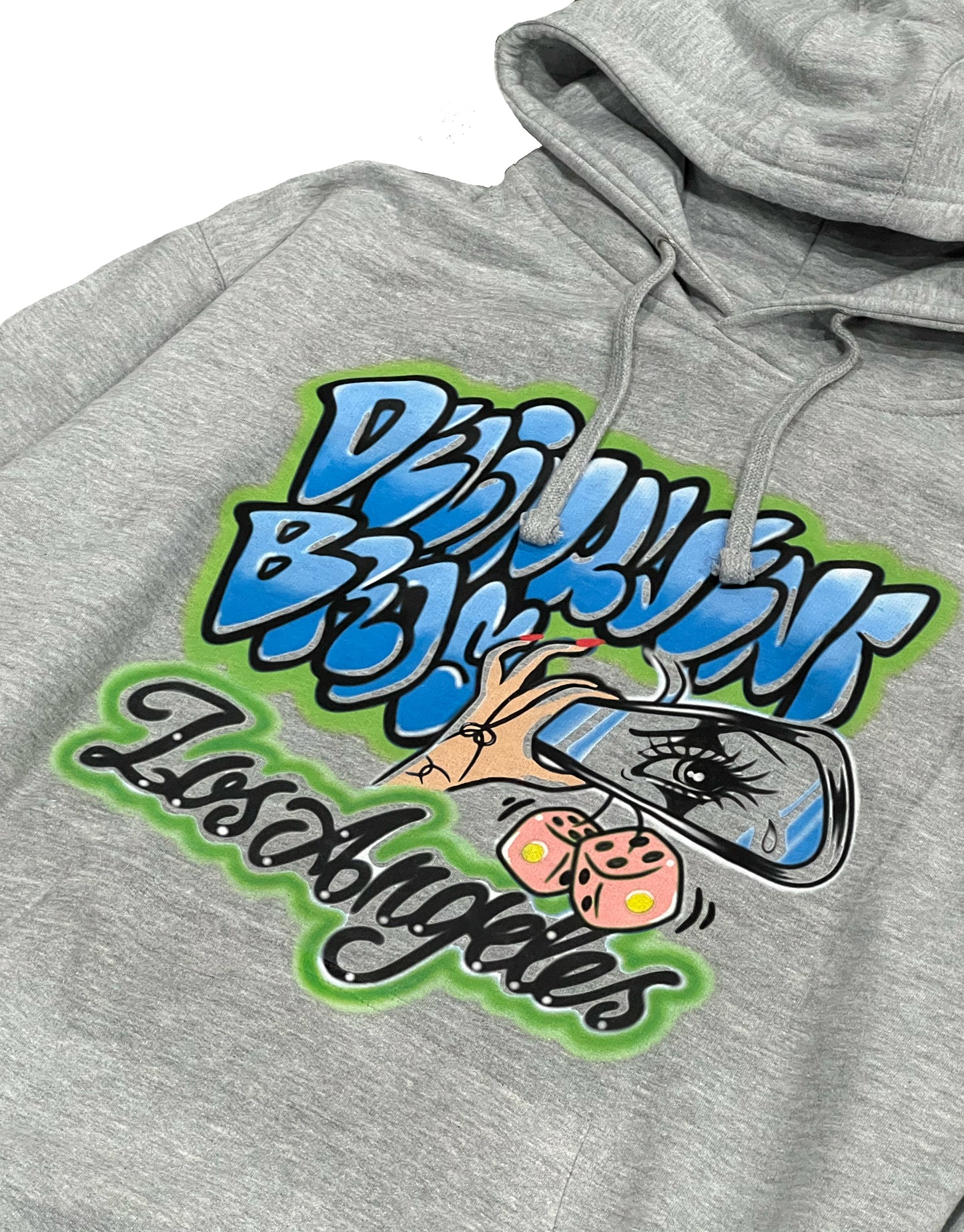 90's Baby Hoodie in Gray