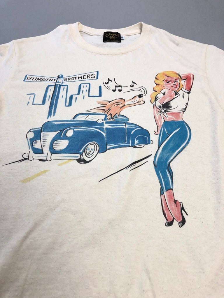 D.Bros Tee in Natural