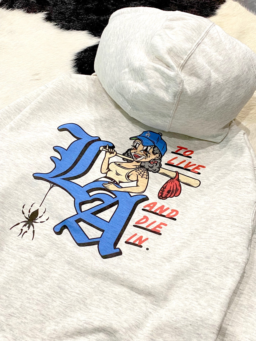 Clown Girl Hoodie in Natural