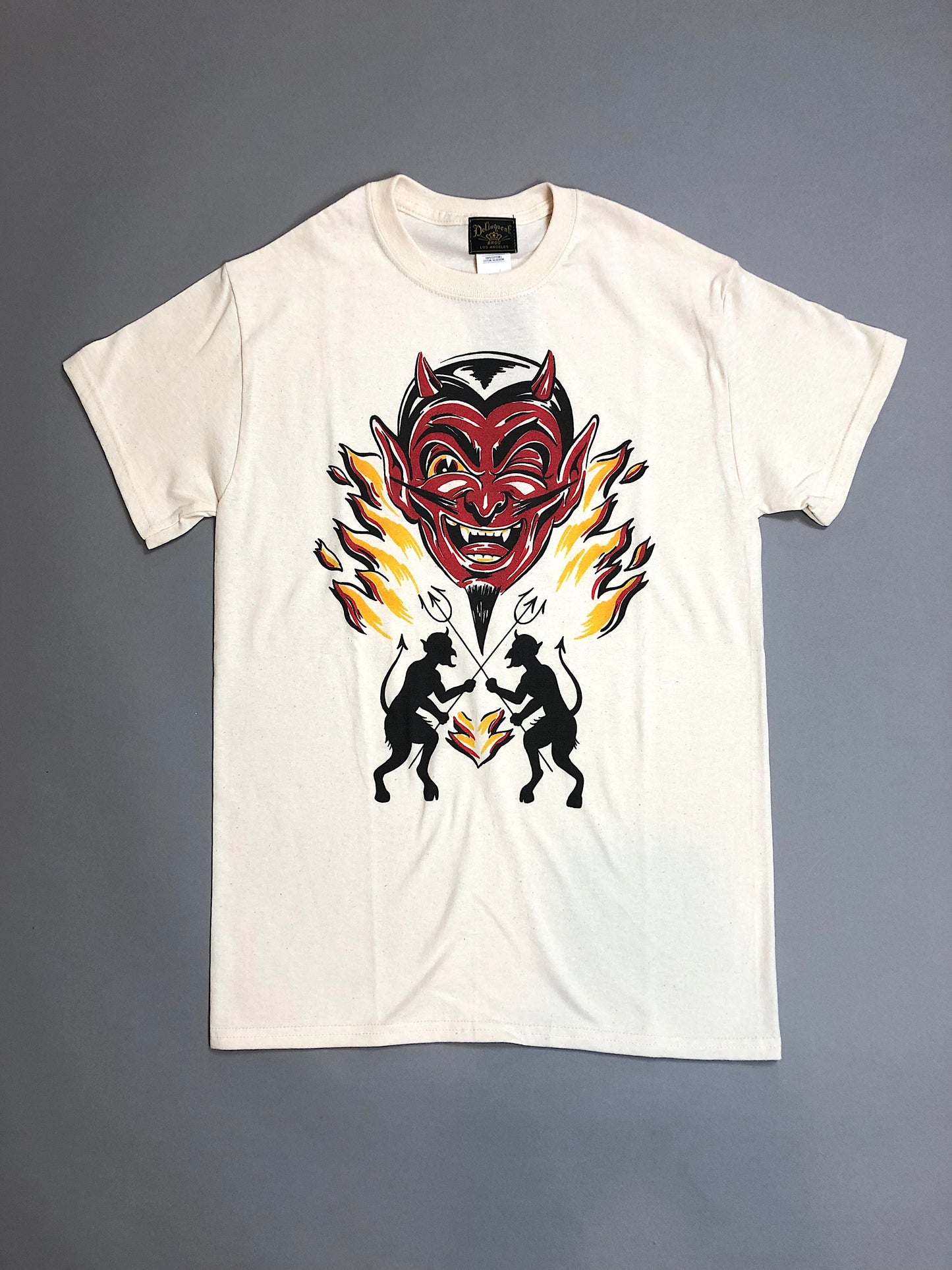 Devil Tee in Natural