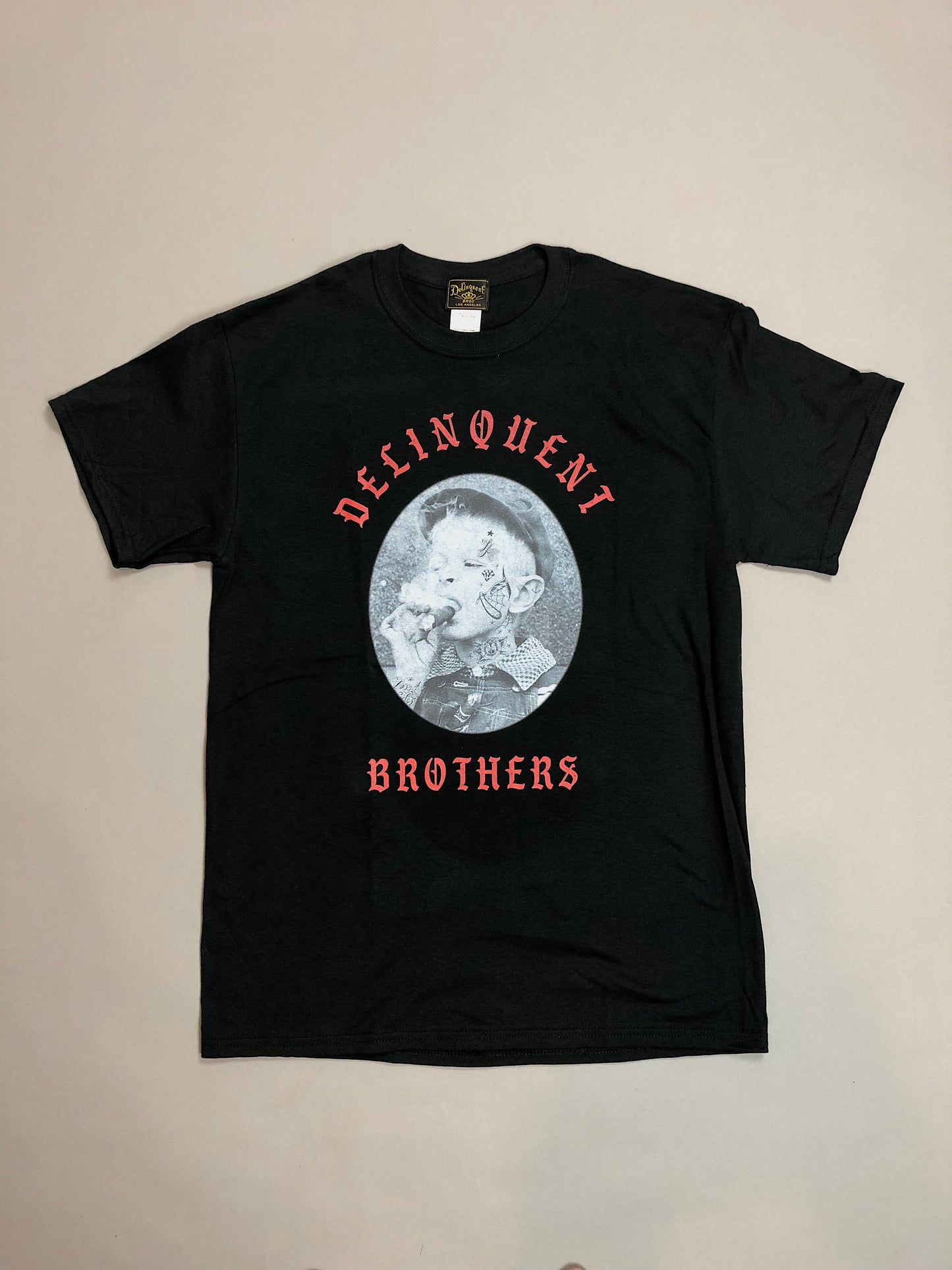 Little tattoo boy Tee in Black