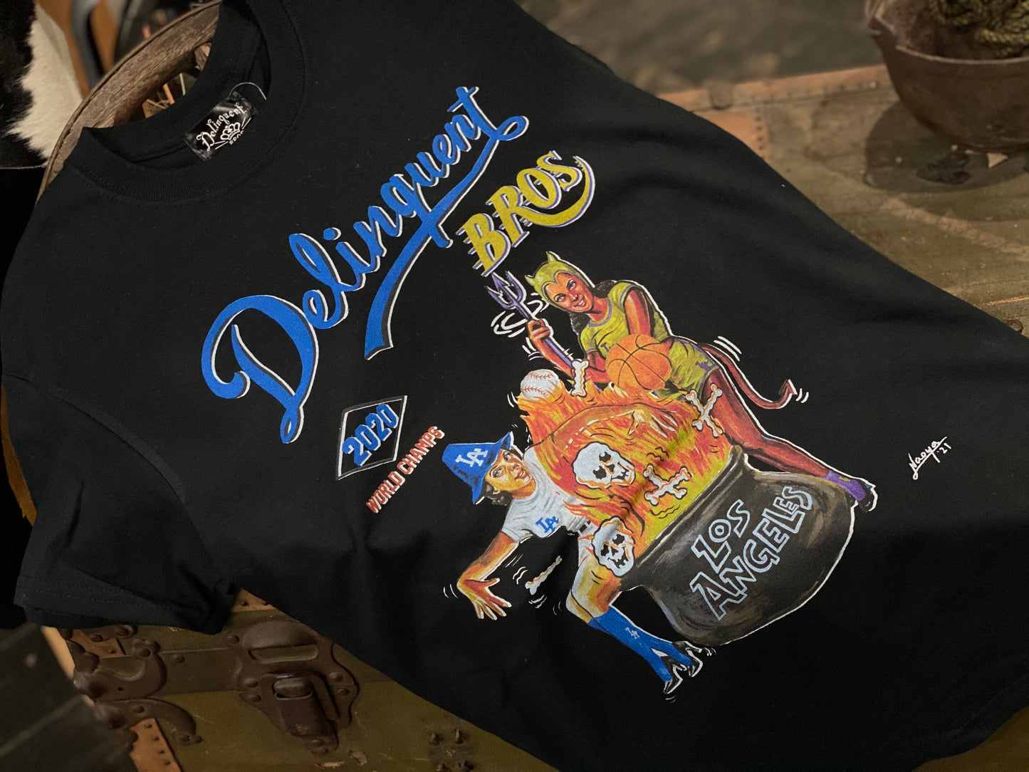 World Champs Tee in Black