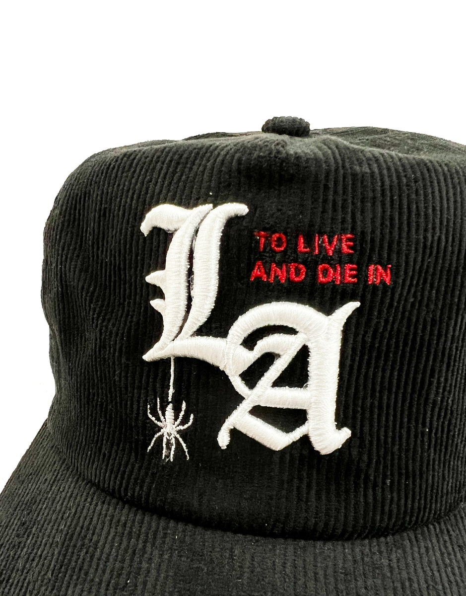 To Live and Die in LACorduroy Snap Back Cap in Green – Delinquent Bros