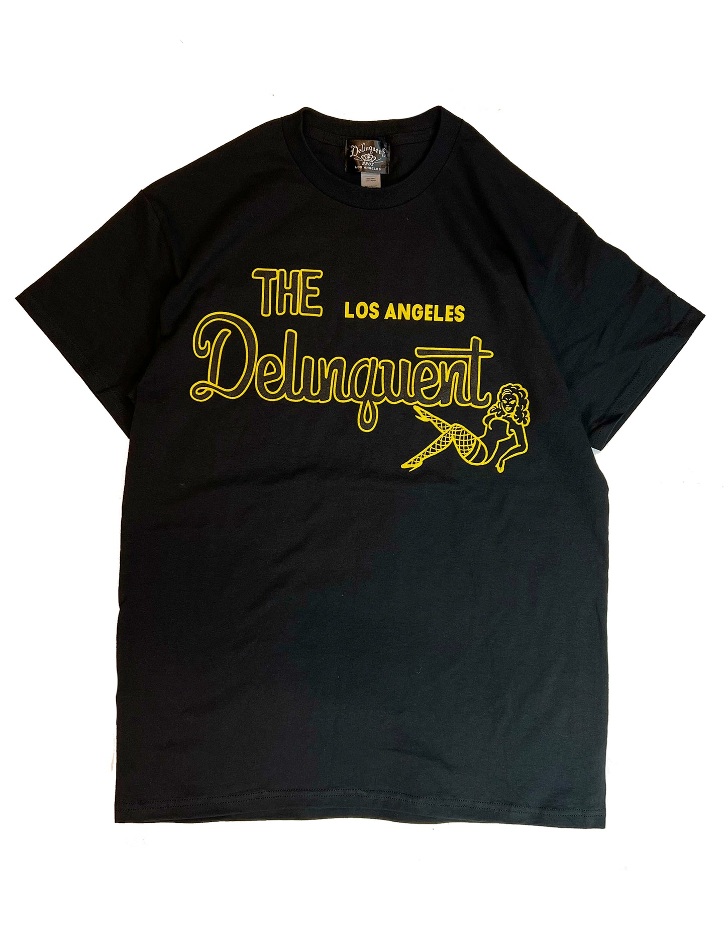 The Delinquent LA Tee in Black