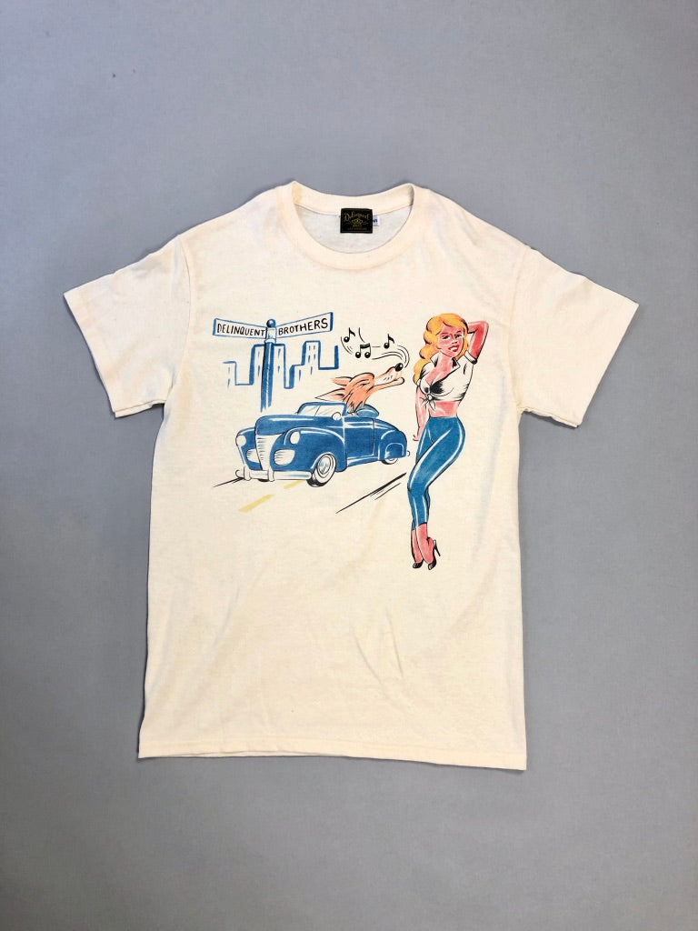 D.Bros Tee in Natural