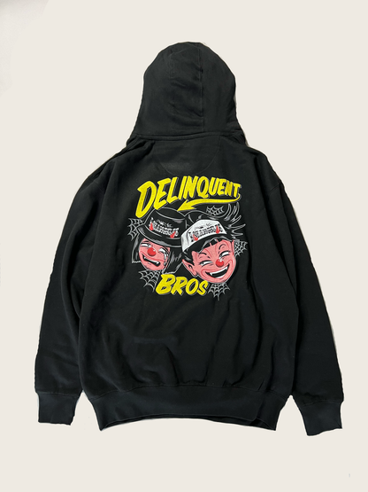 "Good times, Bad times" Hoodie in Black