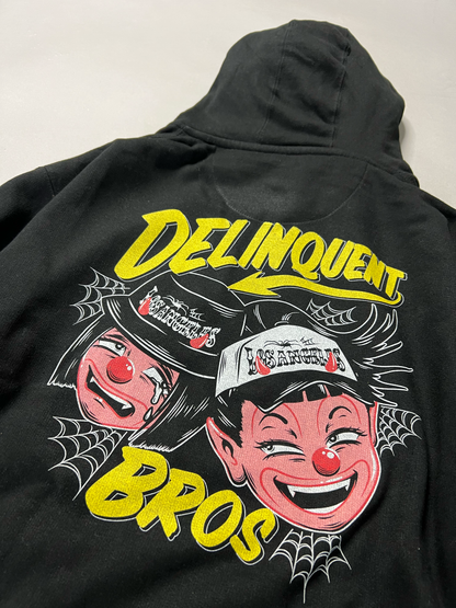 "Good times, Bad times" Hoodie in Black