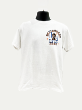 Load image into Gallery viewer, &quot;Peek a Boo&quot; Double sided print Tee in White.
