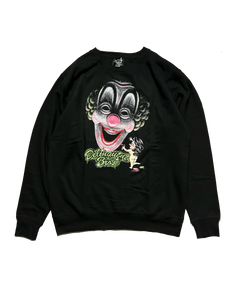 "Clown For You" Crewneck Sweat Shirts in Black