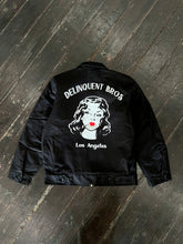 Load image into Gallery viewer, &quot;Smoke Girl&quot; Mechanic Jacket in Black.