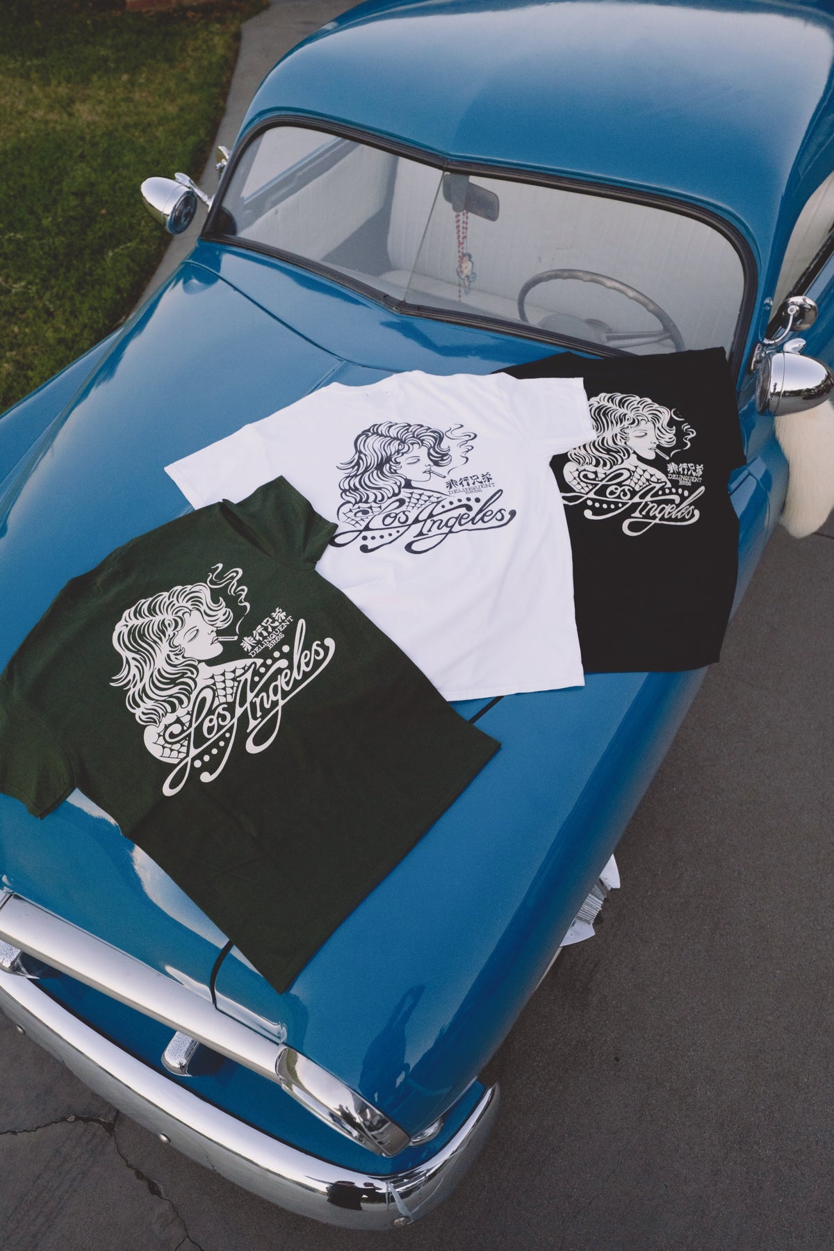 "Smoke & Ink" Tee in White