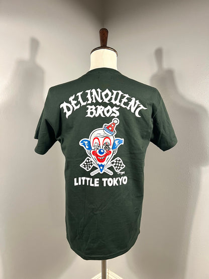 "Rodeo Clown" Tee in Green