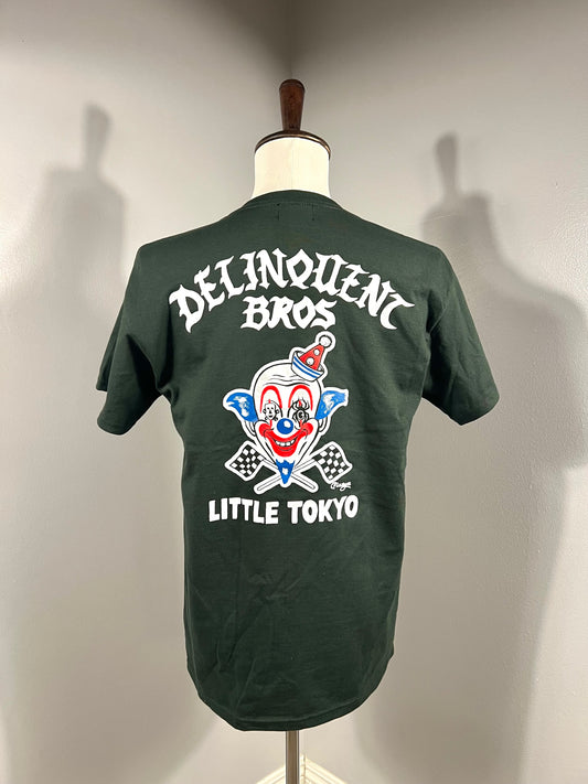 "Rodeo Clown" Tee in Green