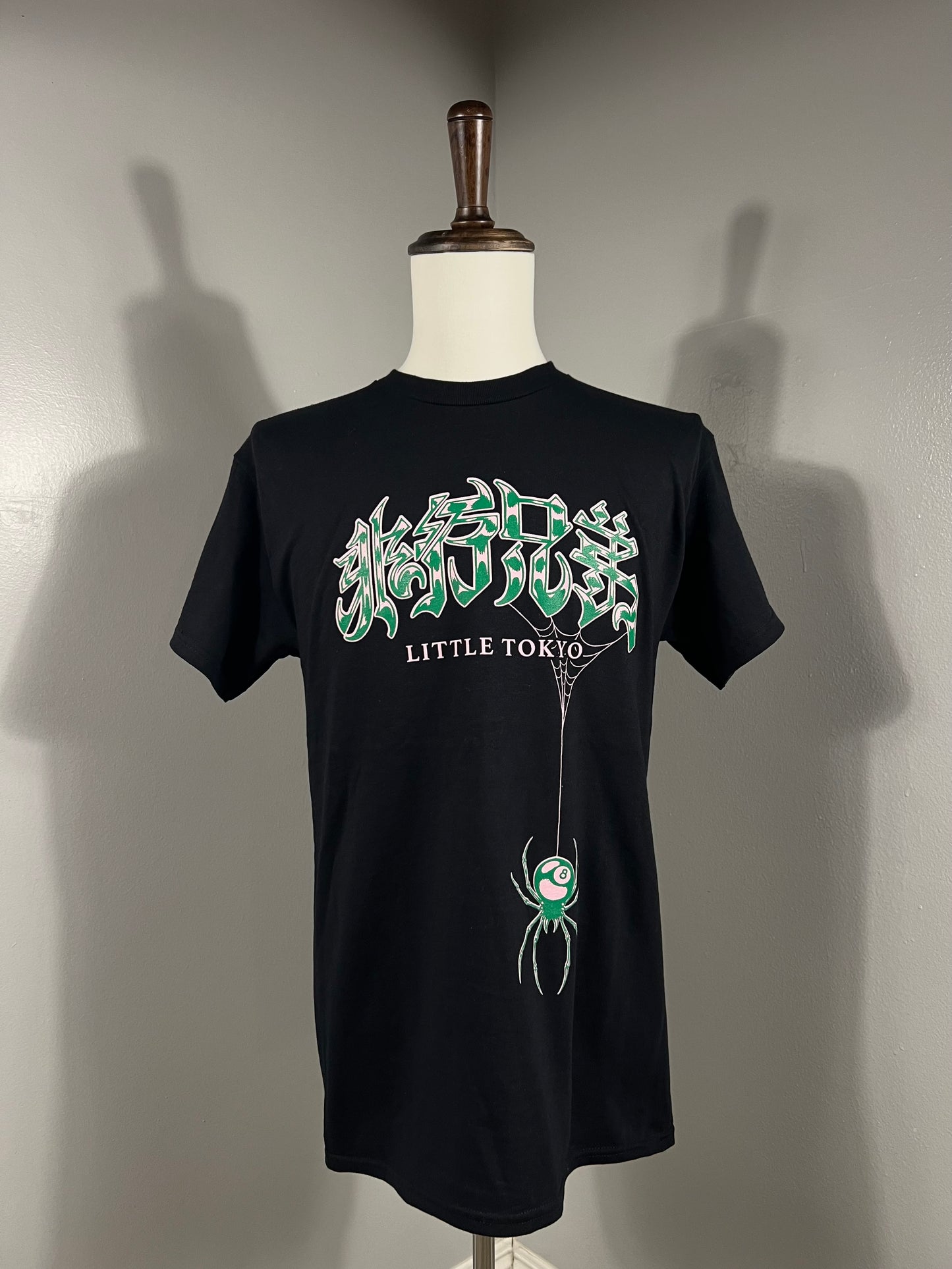 "Spider Trap" Tee in Black