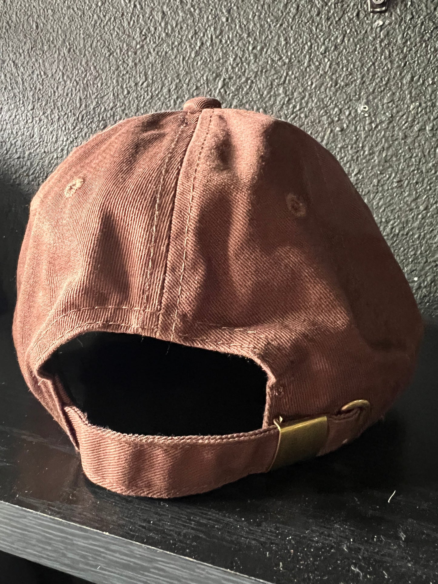 To live and Die in LA Dad Cap in Brown
