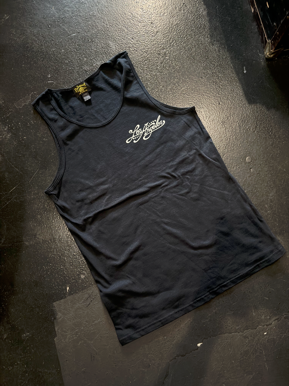"Smoke & Ink" Tank in Black
