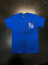 Load image into Gallery viewer, &quot;To Live and Die In LA&quot; Tee in Blue