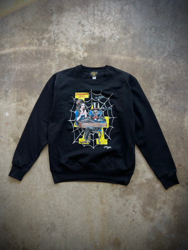 BATS Crew Neck Sweatshirt in Black