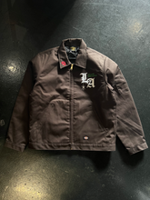 Load image into Gallery viewer, &quot;To Live and Die in LA&quot; Mechanic Jacket in Brown