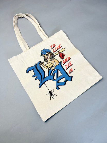 Clown Girl Canvas Tote Bag