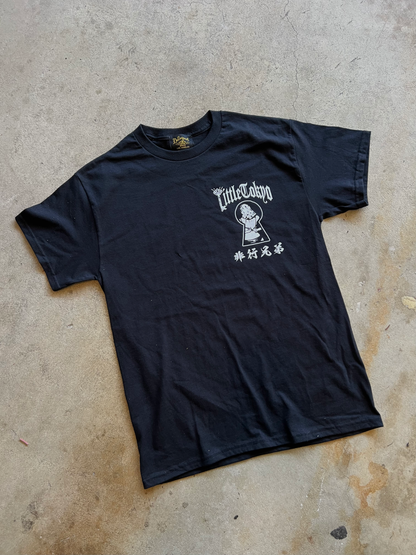"Little Tokyo Delinquent" Tee in Black