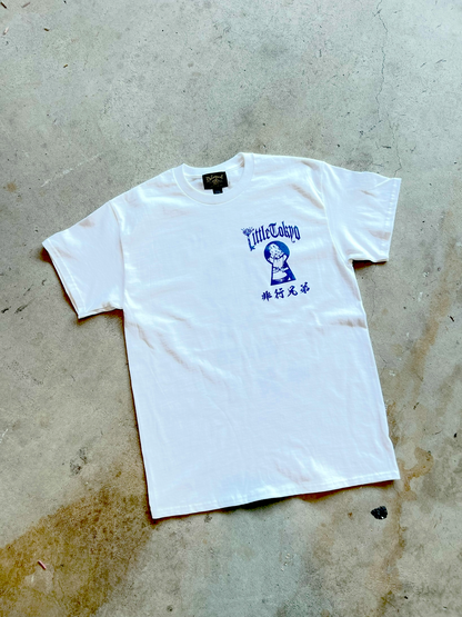 "Little Tokyo Delinquent" Tee in White