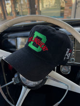 Load image into Gallery viewer, 1940&#39;s Style Logo 5 Panel Corduroy Snap Back Cap in Black