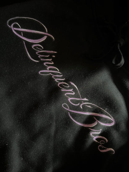 "Blue Bayou" Hoodie in Black