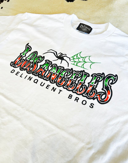 Spider Tee in White